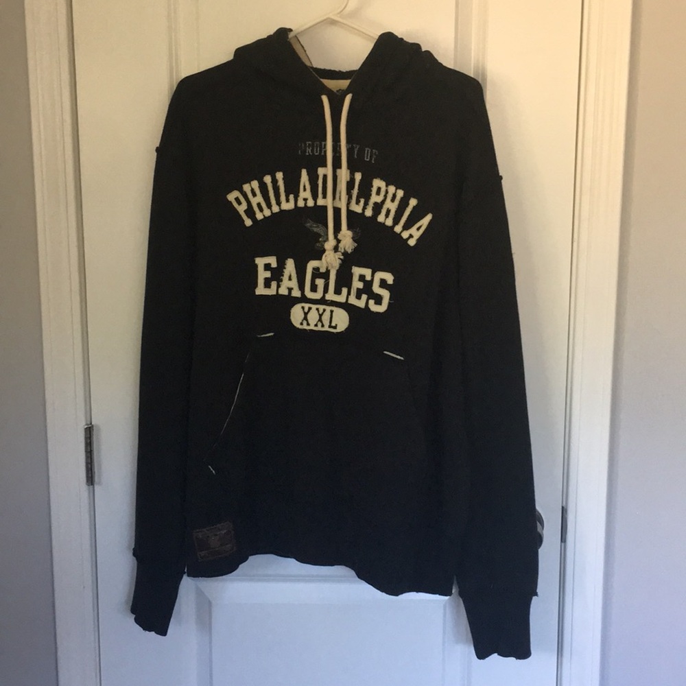 Philadelphia Eagles hoodie Reebok NFL vintage mens